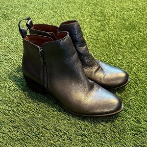 Lucky Brand Women's Basel Ankle Bootie Pewter Size 7.5 Used
